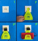 هولدر موبایل مخصوص پریز برق