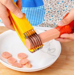 قیچی برش موز و سوسیس