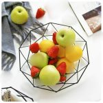 سبد میوه خوری فلزی فانتزی