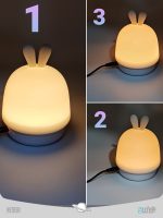 چراغ خواب سلیکونی خرگوش - Image 4