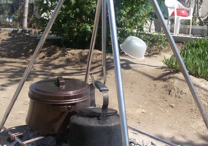 منقل چهارپایه ی آتش