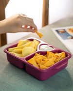 ظرف دو طرفه سرو تنقلات و میوه