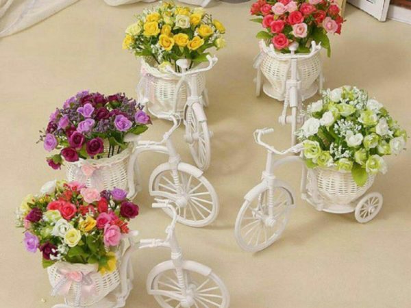 گلدان طرح سه چرخه عروس