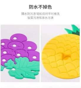 پد زیر قابلمه ای سیلیکونی میوه ای