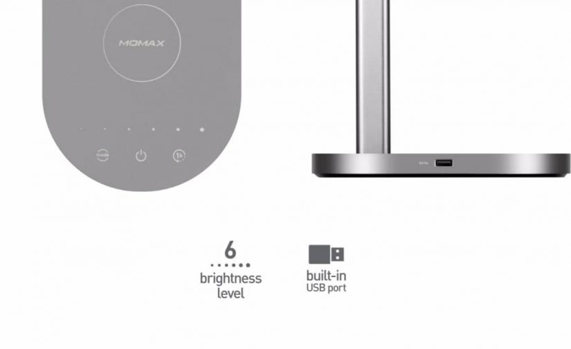 چراغ رومیزی وایرلس شارژ Q.led مومکس