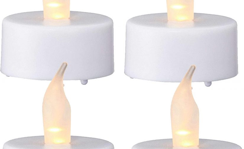 شمع LED شناور روی آب