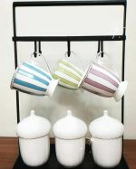 استند فنجان و نعلبکی ایستاده