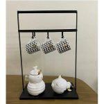 استند فنجان و نعلبکی ایستاده