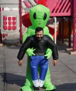 تن پوش بادی آدم فضایی