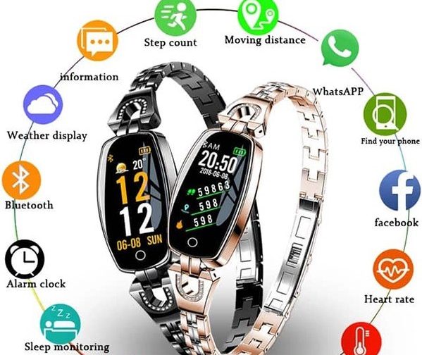 ساعت هوشمند زنانه smart watch h8