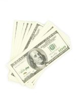 دلار تقلبی بسته صدتایی