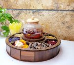 تی باکس چوبی گرد