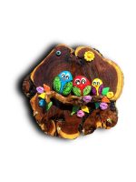 جا کلیدی چوبی و سنگی