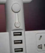 چند راهی برق همراه با چراغ خواب multi way electricity