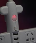 چند راهی برق همراه با چراغ خواب multi way electricity