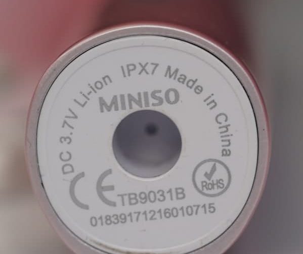 مسواک شارژی برند مینیسو Miniso Sonic Toothbrush