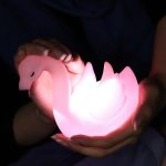 چراغ خواب کودک طرح فلامینگو