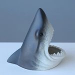 زیر سیگاری طرح کوسه