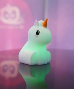 چراغ خواب سیلیکونی چندرنگ طرح یونیکورن