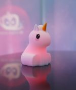 چراغ خواب سیلیکونی چندرنگ طرح یونیکورن - تصویر 7