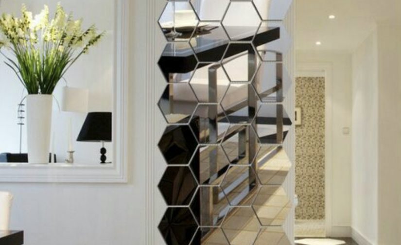 آیینه چسبی decorative