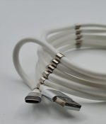 کابل شارژ مگنتی با کاور مات