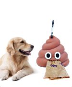 قاب سیلیکونی کیسه فضولات رولی طرح poop