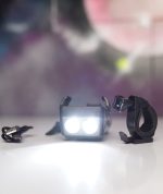 هولدر دوچرخه به همراه پاوربانک و چراغ قوه