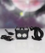 هولدر دوچرخه به همراه پاوربانک و چراغ قوه