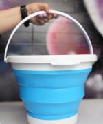 سطل سیلیکونی تاشو