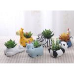 گلدان فانتزی طرح حیوانات