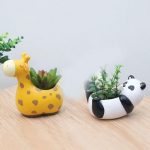 گلدان فانتزی طرح حیوانات