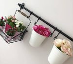 میله آویز قلاب دار و سبد دار آشپزخانه - Image 5