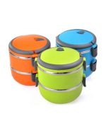 ظرف غذای دو جداره Lunch box easy lock two layers