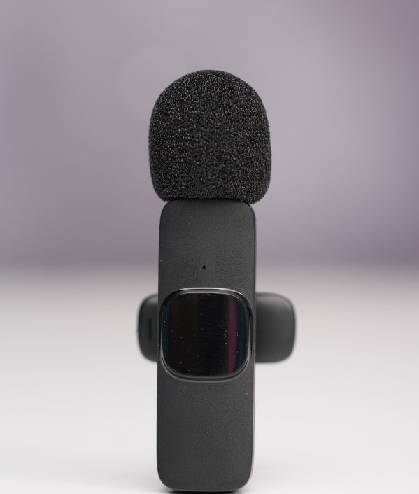 میکروفون بی سیم k9 با قابلیت پخش زنده برای آیفون لایتنینگ