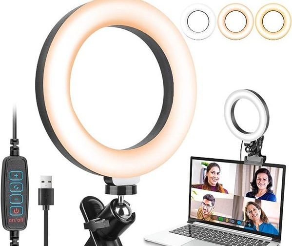 رینگ لایت 6 اینچی 360 درجه