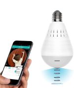 لامپ LED دوربین دار 360 درجه دید در شب