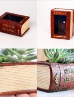 گلدان طرح کتاب