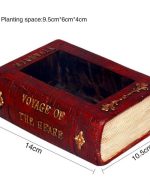 گلدان طرح کتاب