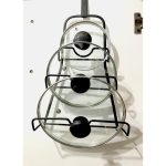 استند نگهدارنده درب قابلمه 3 طبقه کابینتی