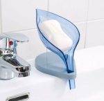 زیر صابونی شیشه ای طرح برگ