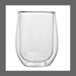 لیوان دوجداره شفاف