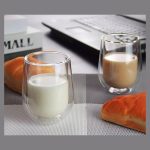 لیوان دوجداره شفاف