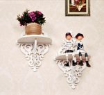 شلف دیواری PVC طرح لوزی