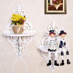 شلف دیواری PVC طرح لوزی