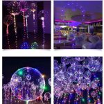 بادکنک بوبو بالن با ریسه ی ال ای دی