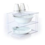 آبچکان و قفسه ی ظروف دکوری رومیزی گوشه ای