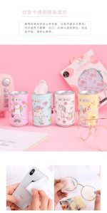 دستمال مرطوب طرح قوطی نوشابه