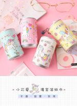 دستمال مرطوب طرح قوطی نوشابه