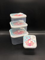 ظروف نگهداری غذای کارتونی 4 پارچه سوپاپ دار